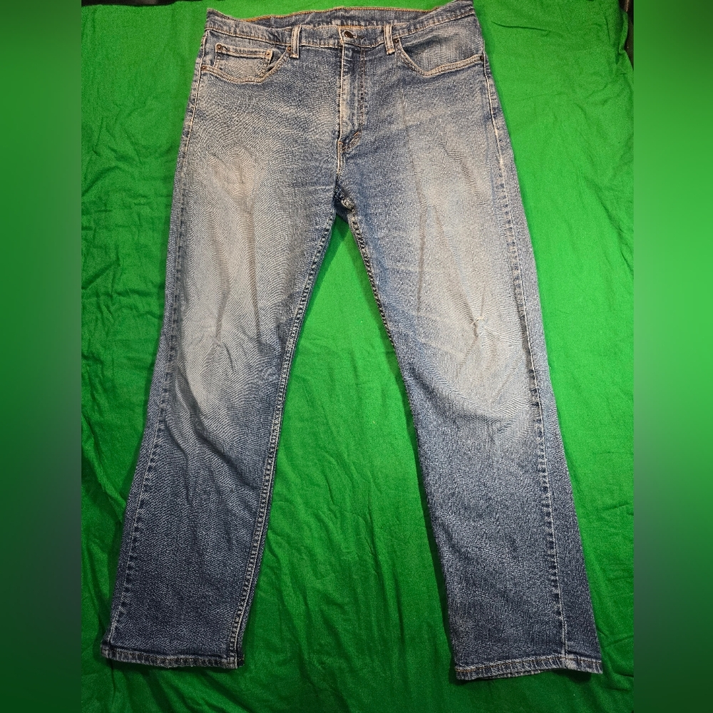 Levis 505 Blue Jeans Size 36X32